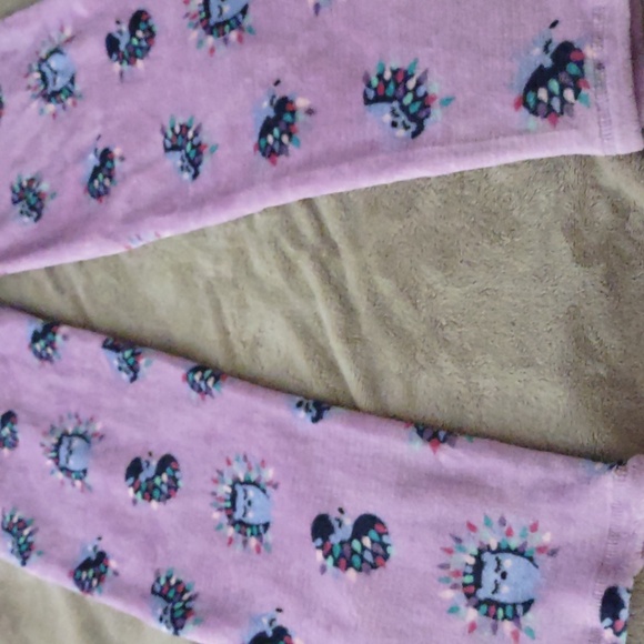 NWT Joe Boxer fleece PJ pants -Cute hedgehogs!! - Picture 6 of 7